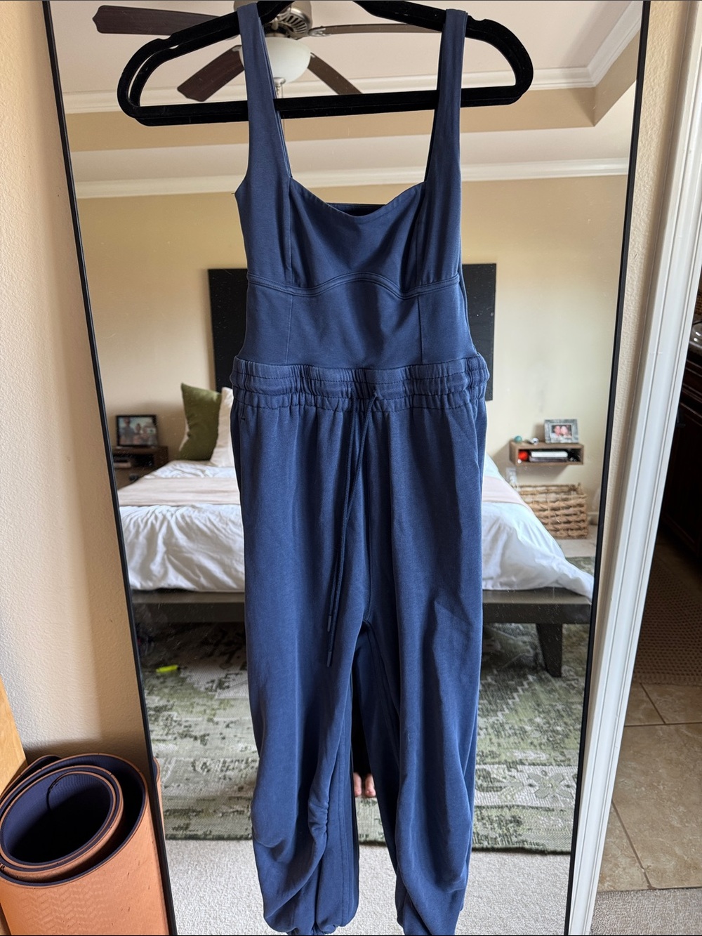 Free People Navy Blue Jumpsuit Romper